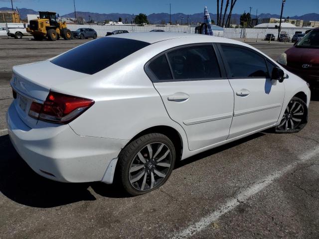 19XFB2F93FE218875 - 2015 HONDA CIVIC EXL WHITE photo 3