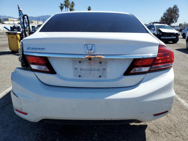 19XFB2F93FE218875 - 2015 HONDA CIVIC EXL WHITE photo 6