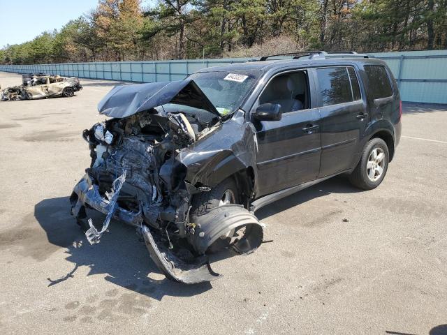 5FNYF4H61BB071018 - 2011 HONDA PILOT EXL BLACK photo 1