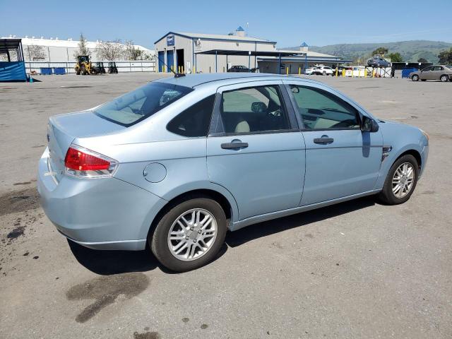 1FAHP35N78W215202 - 2008 FORD FOCUS SE TURQUOISE photo 3