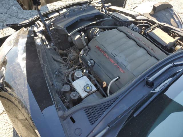 1G1YA2D77H5106147 - 2017 CHEVROLET CORVETTE STINGRAY 1LT BLACK photo 11