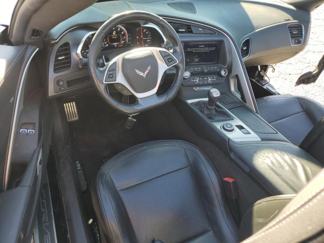 1G1YA2D77H5106147 - 2017 CHEVROLET CORVETTE STINGRAY 1LT BLACK photo 8