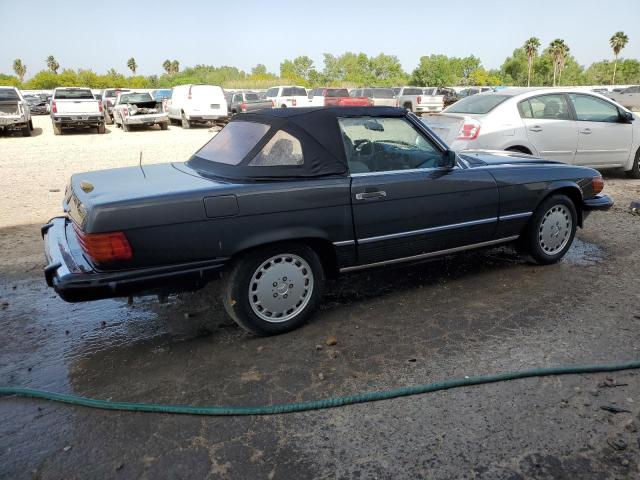 WDBBA48DXKA092797 - 1989 MERCEDES-BENZ 560 SL BLACK photo 3