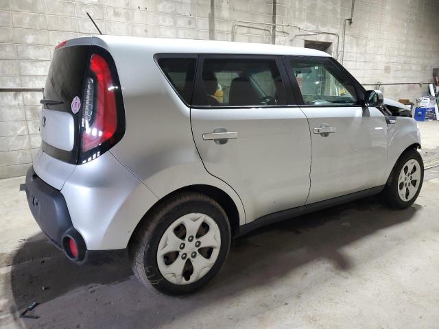 KNDJN2A28E7705127 - 2014 KIA SOUL SILVER photo 3