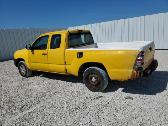 5TFTX4CN8DX029881 - 2013 TOYOTA TACOMA ACCESS CAB YELLOW photo 2