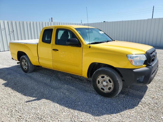 5TFTX4CN8DX029881 - 2013 TOYOTA TACOMA ACCESS CAB ყვითელი ფოტო 4