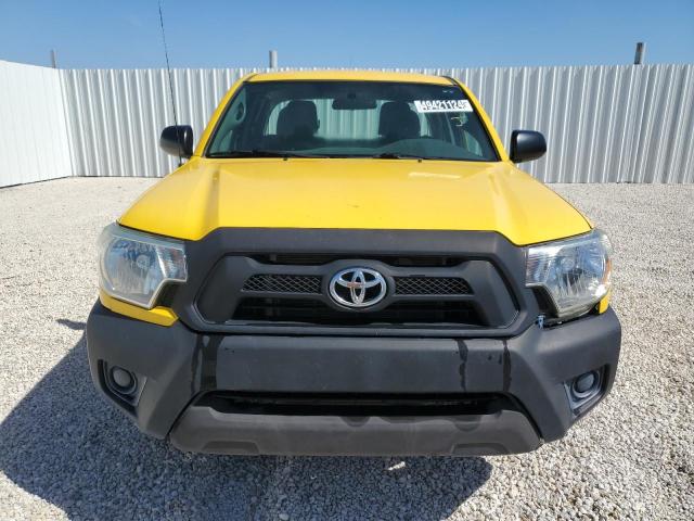 5TFTX4CN8DX029881 - 2013 TOYOTA TACOMA ACCESS CAB ყვითელი ფოტო 5