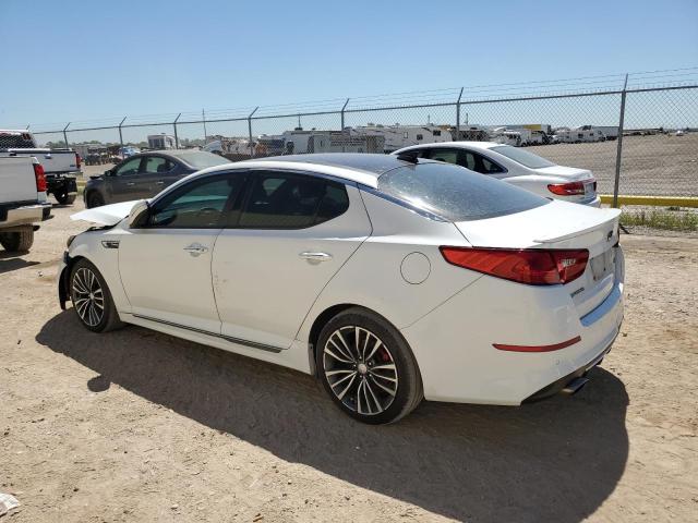 5XXGR4A61FG421392 - 2015 KIA OPTIMA SX WHITE photo 2