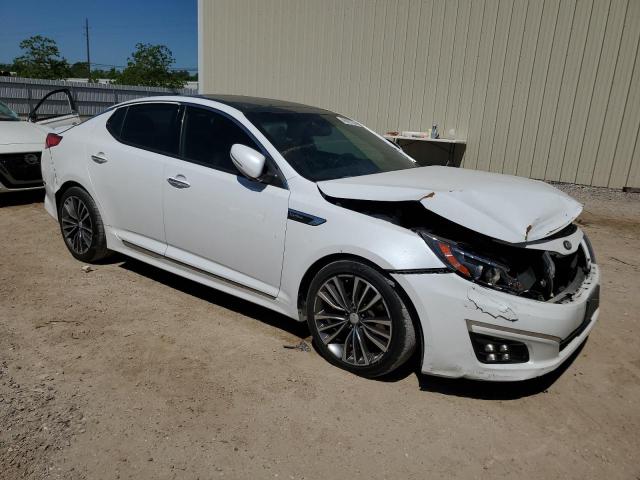 5XXGR4A61FG421392 - 2015 KIA OPTIMA SX WHITE photo 4