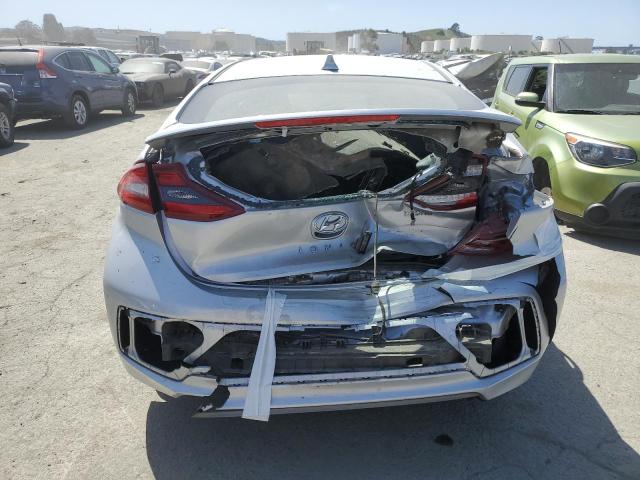 KMHC75LC6HU058027 - 2017 HYUNDAI IONIQ SEL SILVER photo 6