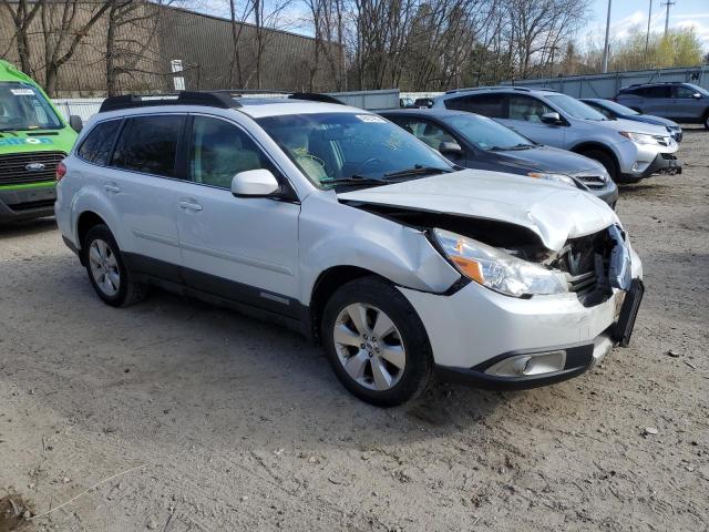 4S4BRDLC1B2432630 - 2011 SUBARU OUTBACK 3.6R LIMITED WHITE photo 4