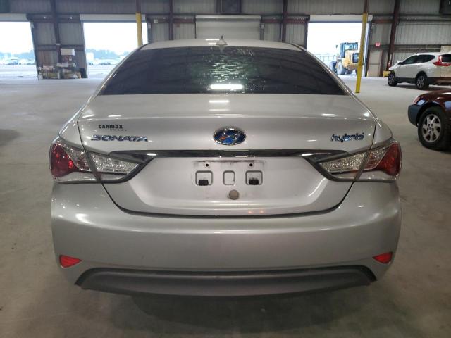 KMHEC4A46CA044083 - 2012 HYUNDAI SONATA HYBRID SILVER photo 6