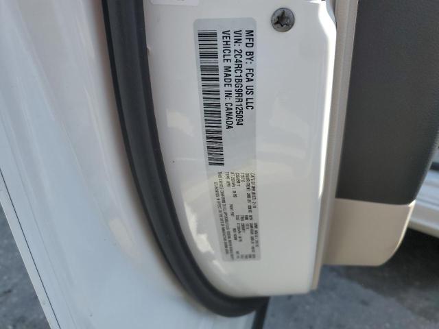 2C4RC1BG9RR125094 - 2024 CHRYSLER PACIFICA TOURING L WHITE photo 13