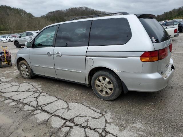 5FNRL18084B064979 - 2004 HONDA ODYSSEY EXL SILVER photo 2