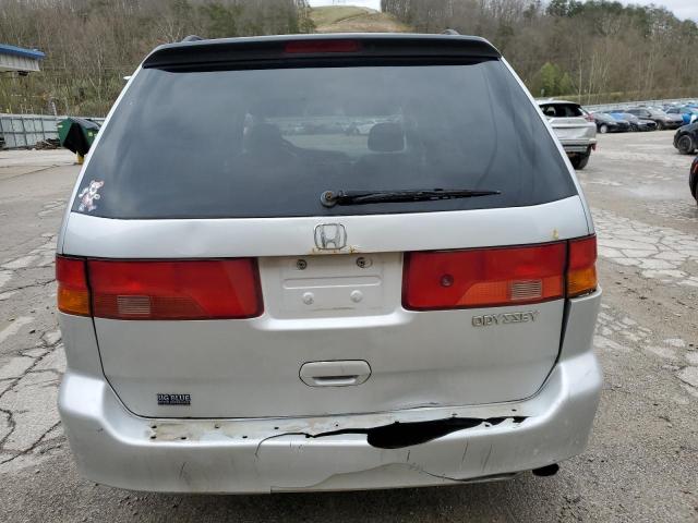 5FNRL18084B064979 - 2004 HONDA ODYSSEY EXL SILVER photo 6