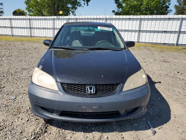 2HGES26754H569249 - 2004 HONDA CIVIC EX BLACK photo 5