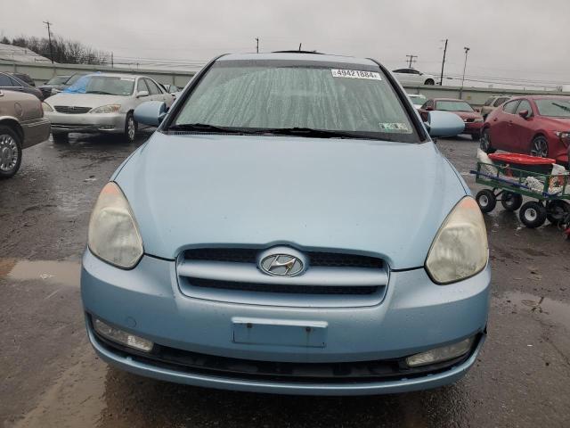 KMHCN36C79U129310 - 2009 HYUNDAI ACCENT SE BLUE photo 5