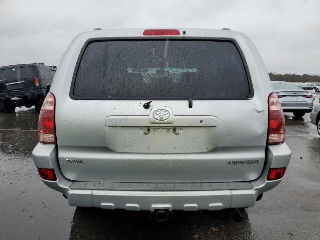 JTEBU14R538004655 - 2003 TOYOTA 4RUNNER SR5 SILVER photo 6