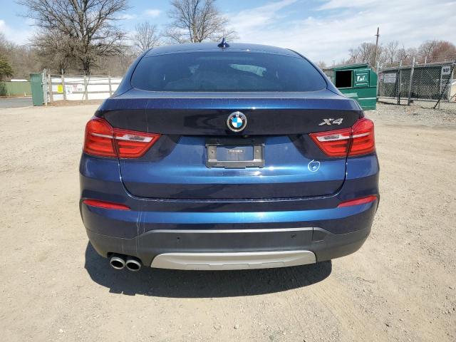 5UXXW3C55J0Y66525 - 2018 BMW X4 XDRIVE28I BLUE photo 6
