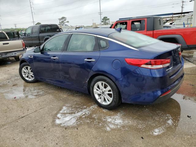 5XXGT4L35HG177513 - 2017 KIA OPTIMA LX BLUE photo 2