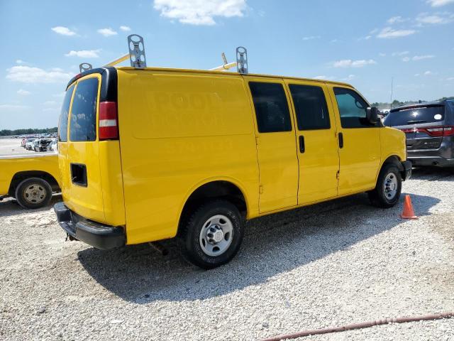 1GCWGFCA1E1213912 - 2014 CHEVROLET EXPRESS G2 YELLOW photo 3