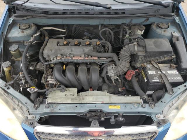 2T1BR30E65C361239 - 2005 TOYOTA COROLLA CE BLUE photo 11