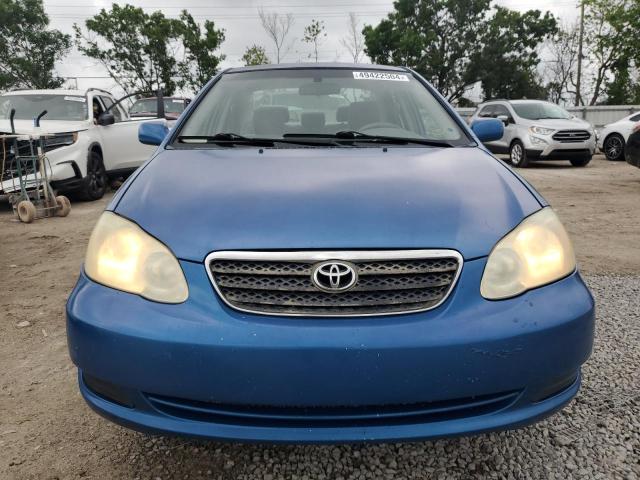 2T1BR30E65C361239 - 2005 TOYOTA COROLLA CE BLUE photo 5