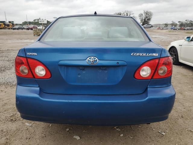 2T1BR30E65C361239 - 2005 TOYOTA COROLLA CE BLUE photo 6