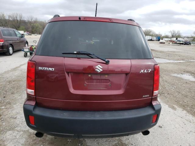 2S3DA217876123439 - 2007 SUZUKI XL7 MAROON photo 6