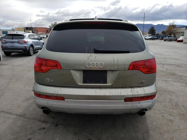 WA1AV74L47D011261 - 2007 AUDI Q7 4.2 QUATTRO GREEN photo 6