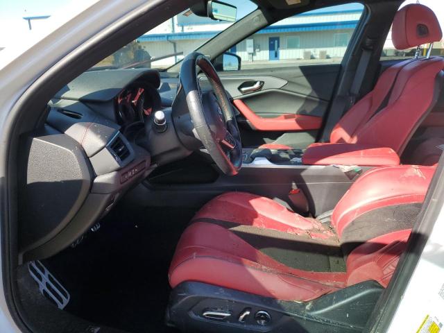 19UUB6F57NA003692 - 2022 ACURA TLX TECH A WHITE photo 7