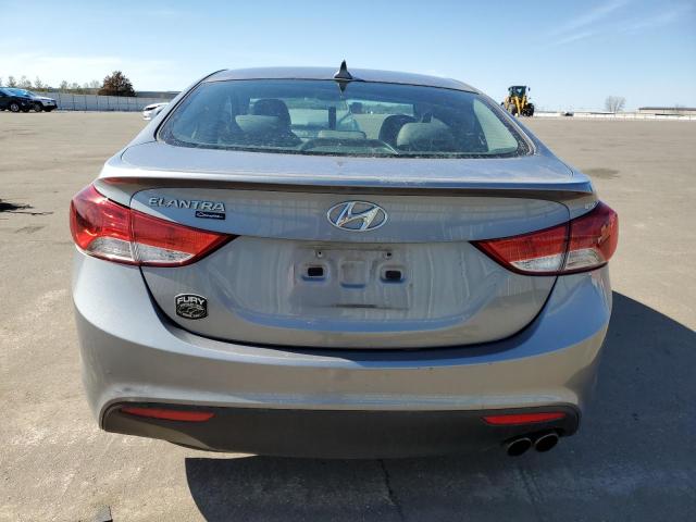 KMHDH6AE6DU006564 - 2013 HYUNDAI ELANTRA CO GS GRAY photo 6