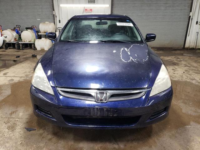 1HGCM66427A078381 - 2007 HONDA ACCORD SE BLUE photo 5