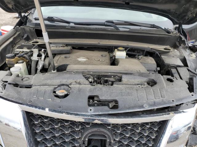 5N1AR2MN0FC666421 - 2015 NISSAN PATHFINDER S შავი ფოტო 11