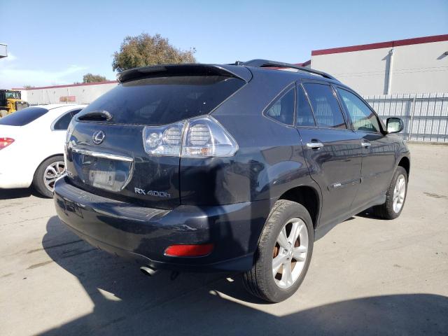 JTJGW31U082005910 - 2008 LEXUS RX 400H BLACK photo 3