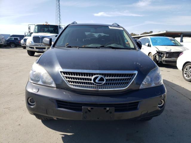 JTJGW31U082005910 - 2008 LEXUS RX 400H BLACK photo 5