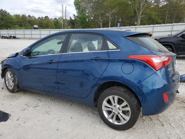 KMHD35LH5EU181258 - 2014 HYUNDAI ELANTRA GT BLUE photo 2