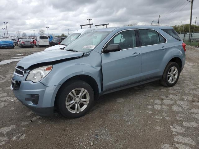 2GNALAEK8E6120520 - 2014 CHEVROLET EQUINOX LS BLUE photo 1