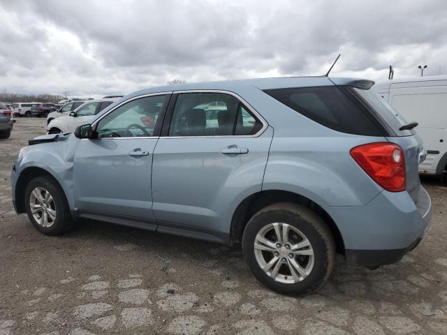 2GNALAEK8E6120520 - 2014 CHEVROLET EQUINOX LS BLUE photo 2