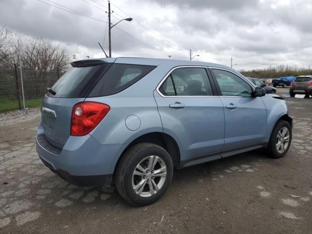 2GNALAEK8E6120520 - 2014 CHEVROLET EQUINOX LS BLUE photo 3