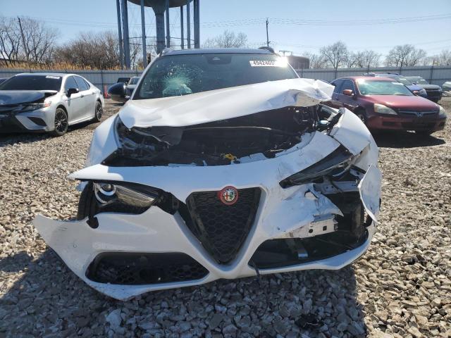 ZASPAKBN1N7D49271 - 2022 ALFA ROMEO STELVIO TI Ақ фото 5
