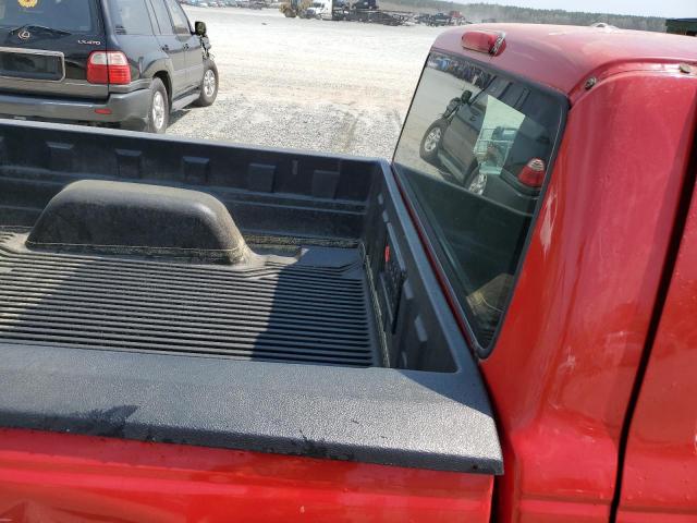 1FTYR10U24PA05022 - 2004 FORD RANGER RED photo 10