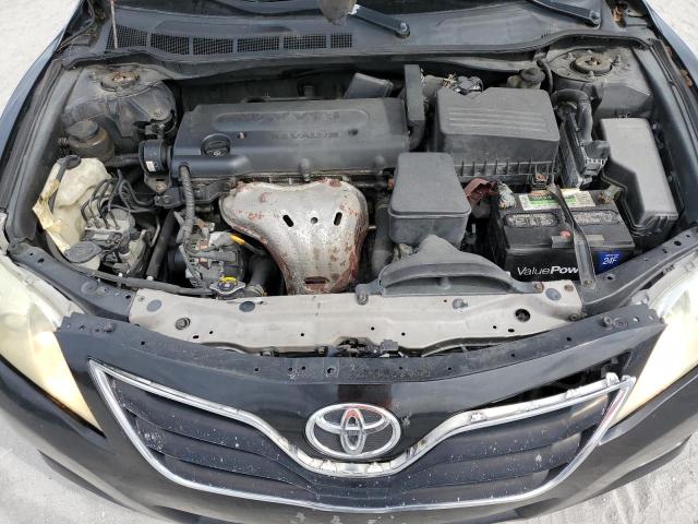 4T1BE46K68U736841 - 2008 TOYOTA CAMRY CE BLACK photo 11