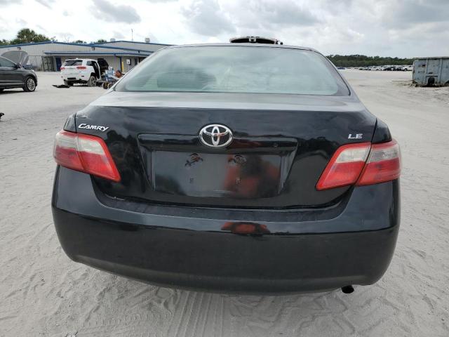 4T1BE46K68U736841 - 2008 TOYOTA CAMRY CE BLACK photo 6