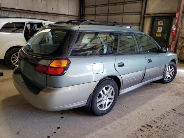 4S3BH675747615017 - 2004 SUBARU LEGACY OUTBACK AWP 绿色 照片 3