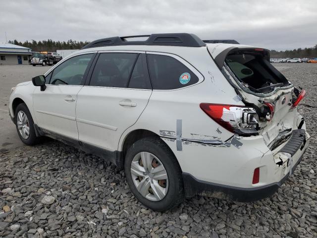 4S4BSAAC3G3275223 - 2016 SUBARU OUTBACK 2.5I WHITE photo 2