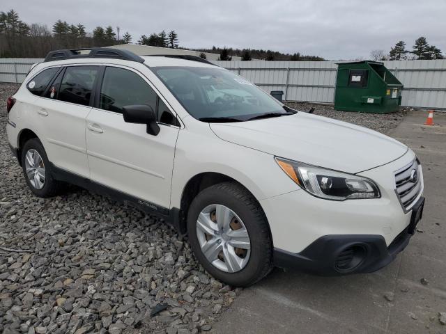 4S4BSAAC3G3275223 - 2016 SUBARU OUTBACK 2.5I WHITE photo 4