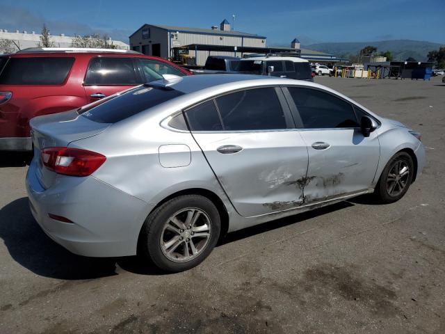 3G1BE5SM5HS560956 - 2017 CHEVROLET CRUZE LT SILVER photo 3