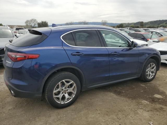ZASPAJAN5M7D11892 - 2021 ALFA ROMEO STELVIO SPORT BLUE photo 3