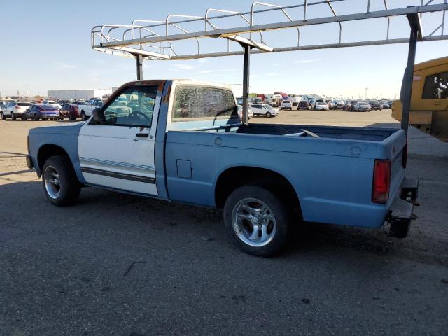 1GCCS14A7P0178806 - 1993 CHEVROLET S TRUCK S10 BLUE photo 2